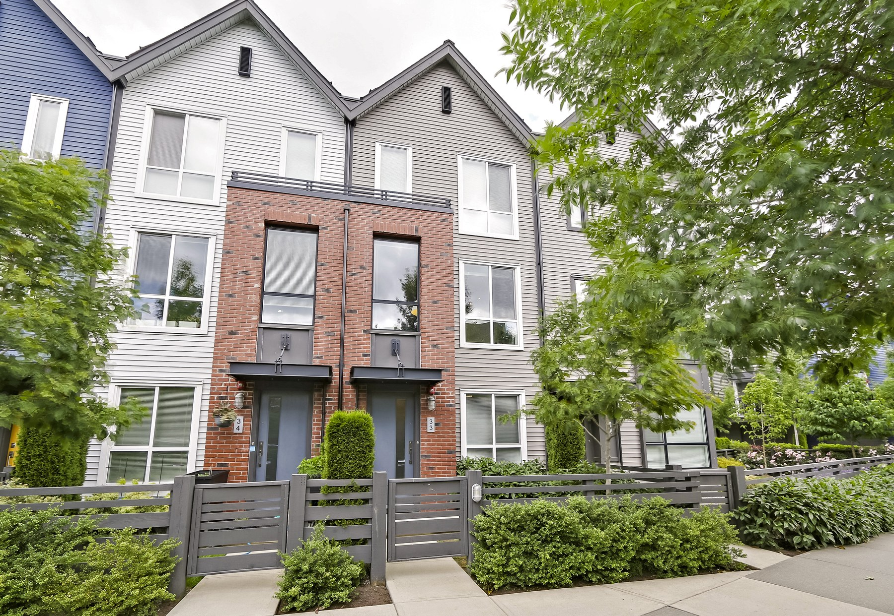 Exterior of Unit 33 at 2325 Ranger Lane, Port Coquitlam