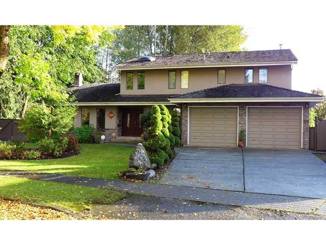 Original exterior listing photograph for 7198 Collister Drive, Burnaby