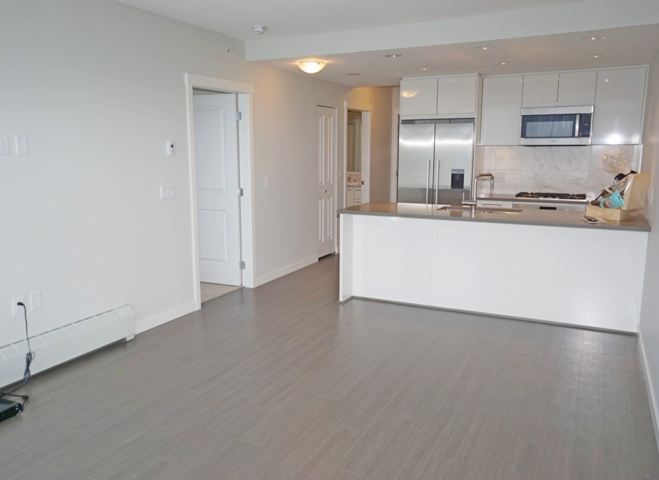 Interior of 803–3281 E Kent Avenue North, Vancouver
