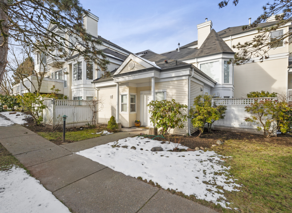 Exterior of townhouse 13 at Francisco Village, 12500 McNeely Drive, Richmond